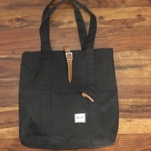 Herschel Supply Co. Market Black Tote Bag